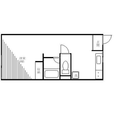 東京都立大学 アパート 1K