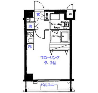 東京都荒川区西尾久７丁目 賃貸マンション 1R