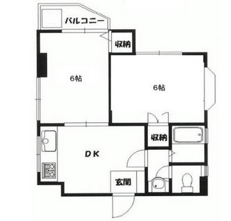 東京都荒川区東尾久６丁目 賃貸マンション 2DK