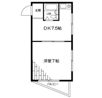 東京都荒川区荒川５丁目 賃貸マンション 1DK