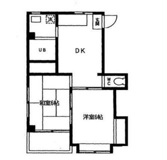 東京都荒川区荒川１丁目 賃貸マンション 2DK