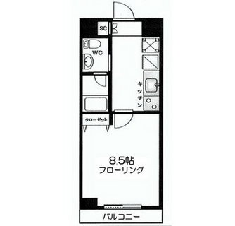 東京都荒川区町屋６丁目 賃貸マンション 1K