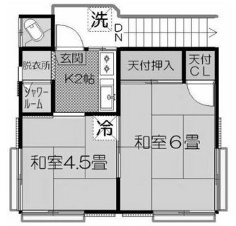 東京都荒川区荒川６丁目 賃貸アパート 2K