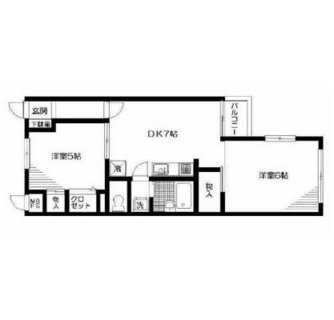 東京都荒川区荒川５丁目 賃貸マンション 2DK