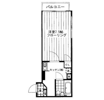 東京都北区田端新町２丁目 賃貸マンション 1K