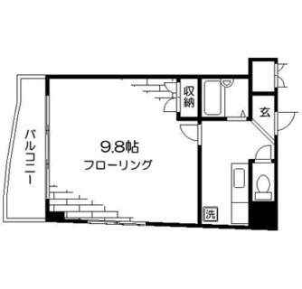 東京都荒川区西尾久１丁目 賃貸マンション 1K