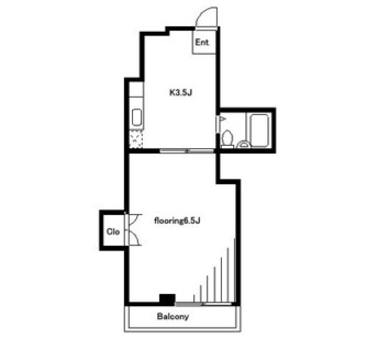 東京都北区田端新町３丁目 賃貸マンション 1K