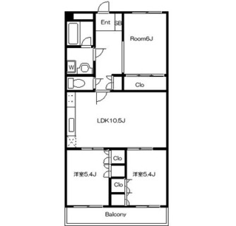 東京都荒川区荒川７丁目 賃貸マンション 3LDK