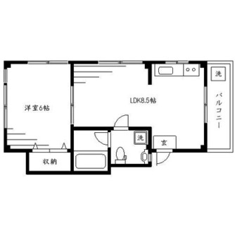 東京都荒川区西尾久１丁目 賃貸マンション 1LDK