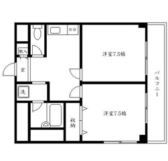 東京都荒川区荒川２丁目 賃貸マンション 2K