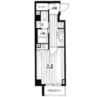 東京都荒川区荒川５丁目 賃貸マンション 1K