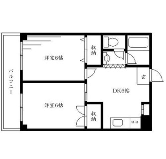 東京都荒川区東尾久４丁目 賃貸マンション 2DK