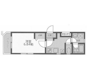 東京都荒川区荒川４丁目 賃貸マンション 1K