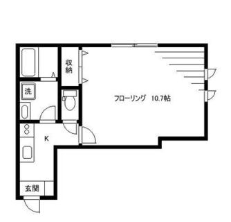 東京都北区田端５丁目 賃貸アパート 1K