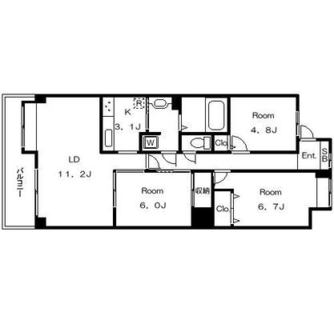 東京都荒川区町屋６丁目 賃貸マンション 3LDK