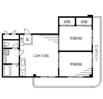 東京都荒川区町屋８丁目 賃貸マンション 2LDK