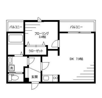 東京都荒川区荒川２丁目 賃貸マンション 1DK