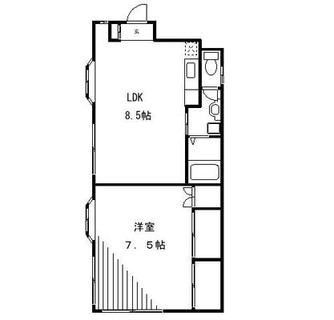 東京都荒川区東尾久１丁目 賃貸アパート 1LDK