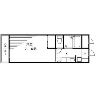 東京都荒川区東尾久１丁目 賃貸マンション 1R