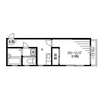 東京都荒川区町屋２丁目 賃貸マンション 1K