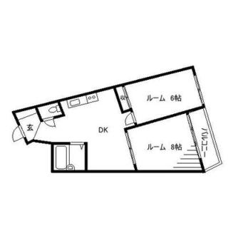 東京都荒川区荒川７丁目 賃貸マンション 2DK