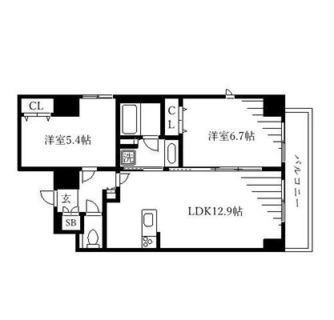 東京都北区田端新町２丁目 賃貸マンション 2LDK